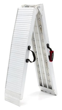 Acebikes Acebikes gebogene Aluminium-Rampe mit Griffen - geeignet für Motorräder