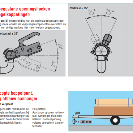 AL-KO AL-KO AK7-G - Rohr 45 mm - 750 kg - ungebremste Kugelkupplung
