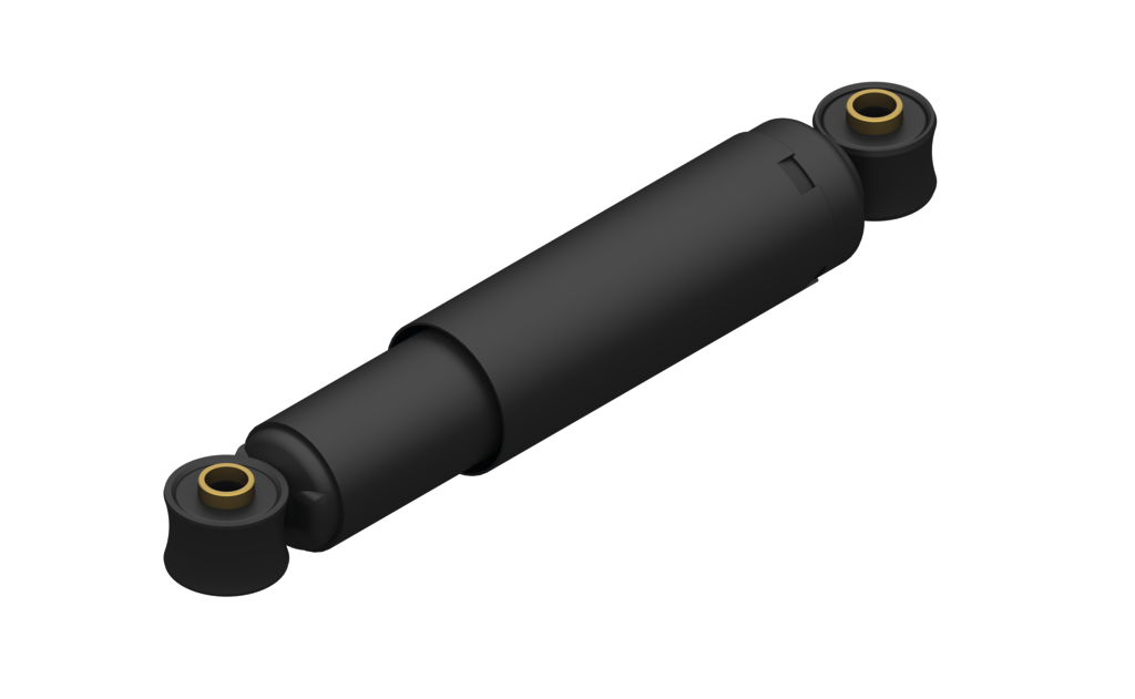AL-KO AL-KO Octagon Kompakt-Stoßdämpfer schwarz - 4000 kg