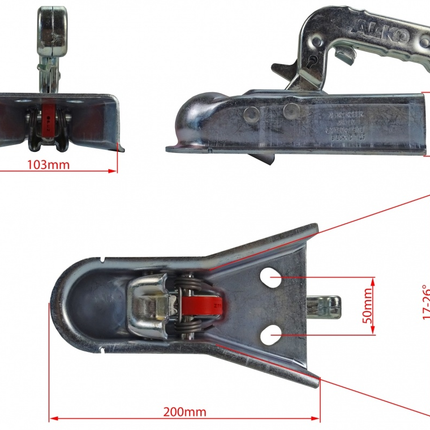 AL-KO AL-KO V-Anhänger AK 750 plus - 750 kg - ungebremste Kugelkupplung
