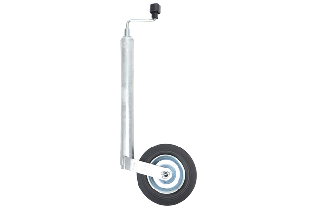 AL-KO Stützrad Plus AL-KO - rund 48 mm - Tragfähigkeit: 150 kg - extra lang - Stahlfelge mit Vollgummi