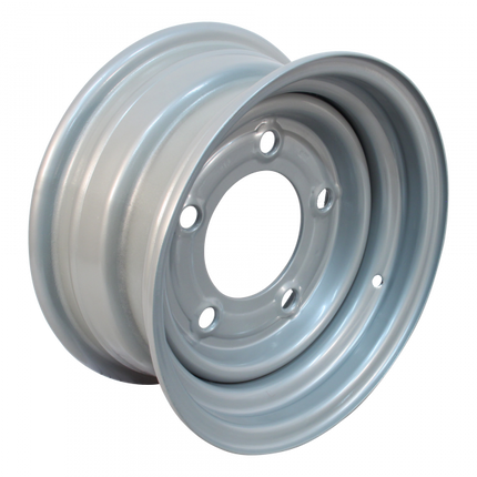 Anhängershop Anhänger Felge 12 Zoll - 6Jx12 - Lochkreis: 5x165,1 - Tragfähigkeit: 900 kg - Nabendurchmesser: 114,5 mm - ET0