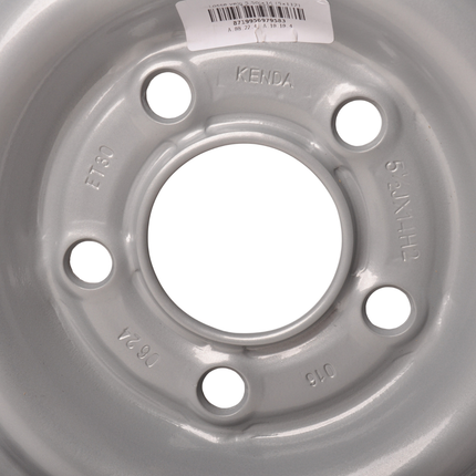 Anhängershop Anhänger Felge 14 Zoll - 5.50Jx14 - Lochkreis: 5x112 - Tragfähigkeit: 950 kg - Nabendurchmesser: 67 mm - ET30