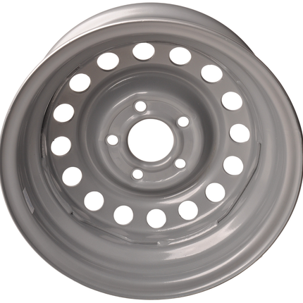 Anhängershop Anhänger Felge 14 Zoll - 5.50Jx14 - Lochkreis: 5x112 - Tragfähigkeit: 950 kg - Nabendurchmesser: 67 mm - ET30