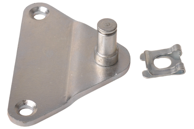 Anhängershop Befestigung abgewinkelt Gasdruckfeder 8 mm verzinkt