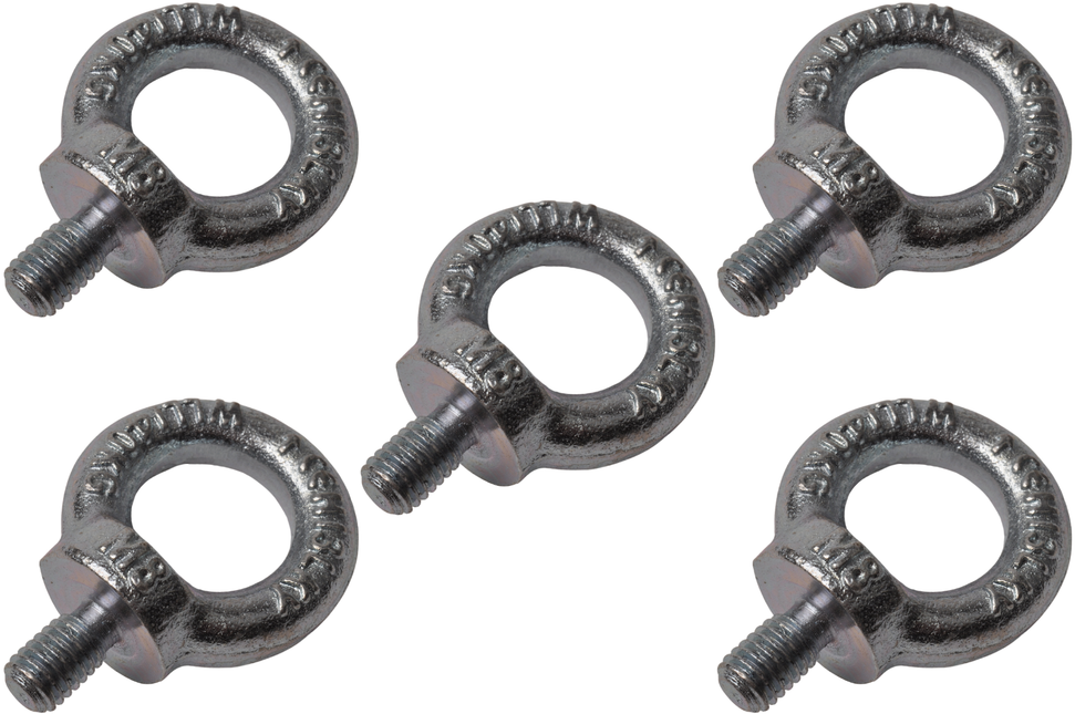 Anhängershop Ösenschraube M8 verzinkt -  5 Stück