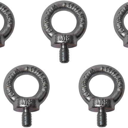 Anhängershop Ösenschraube M8 verzinkt -  5 Stück