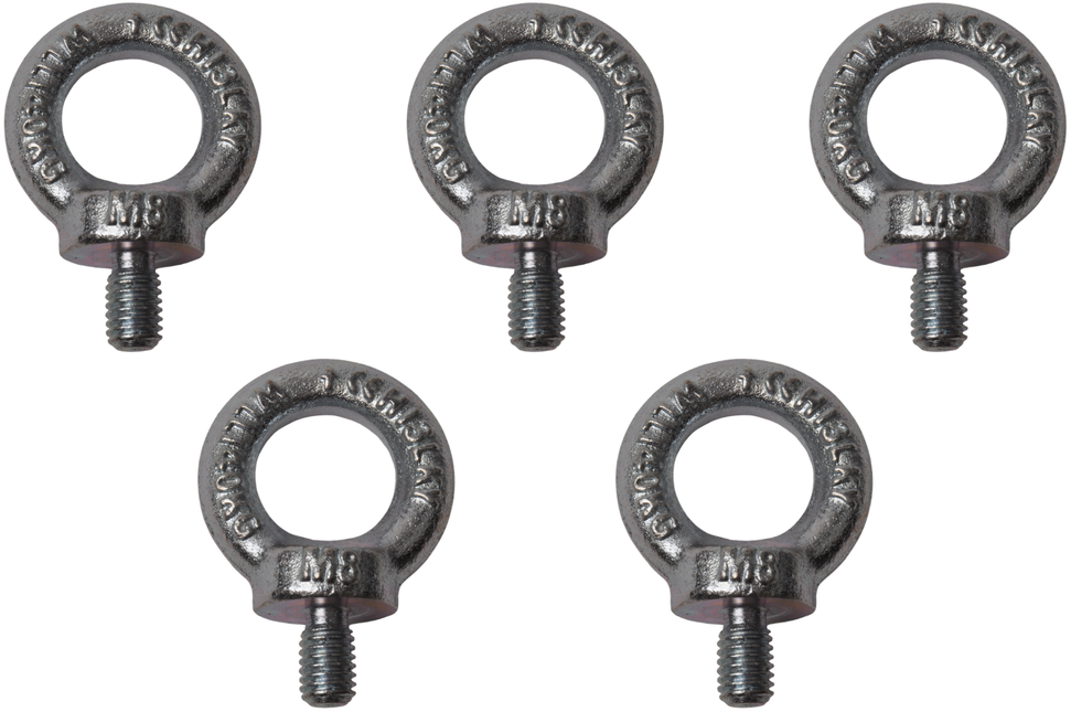 Anhängershop Ösenschraube M8 verzinkt -  5 Stück