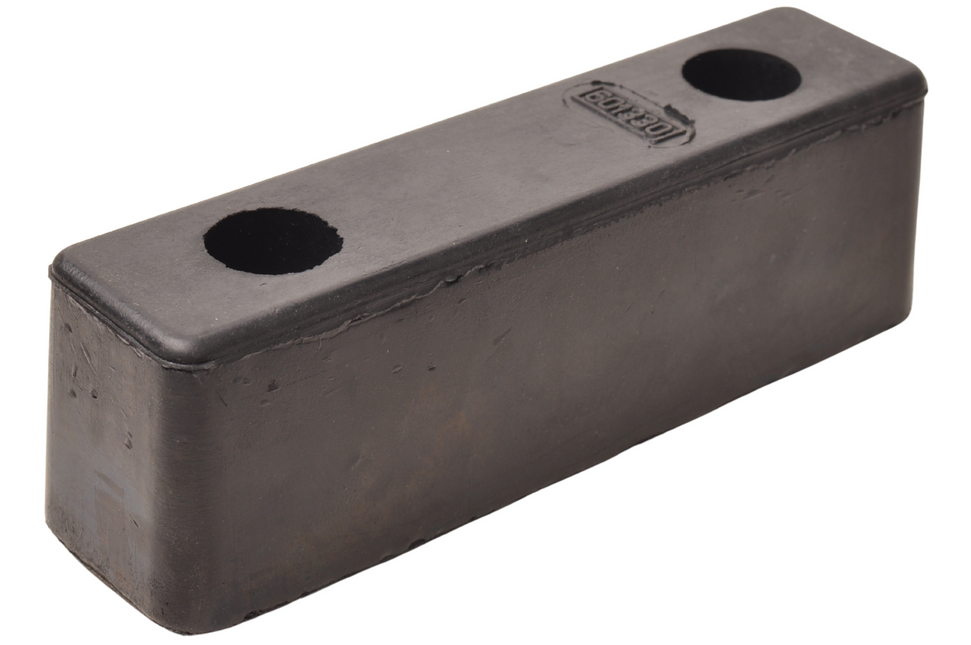 Anhängershop Prallschutz 200x52x60 mm – schwarz