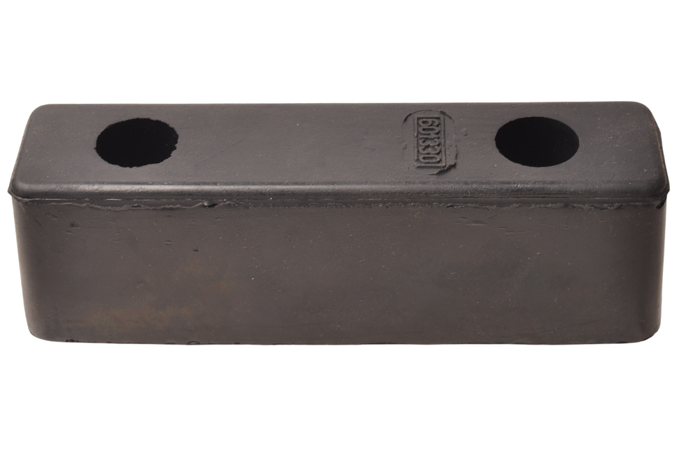 Anhängershop Prallschutz 200x52x60 mm – schwarz