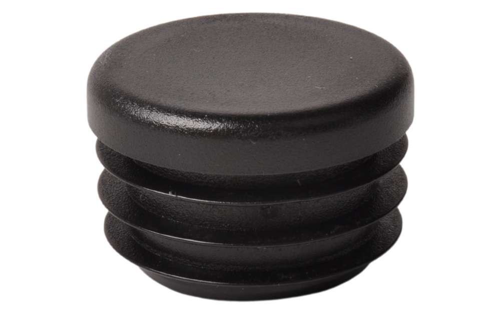 Anhängershop Rohrstopfen rund 30 mm - 10 Stück