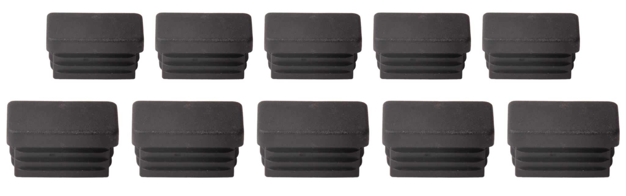 Anhängershop Steckbare Kappe 30x15 mm - 10 Stück