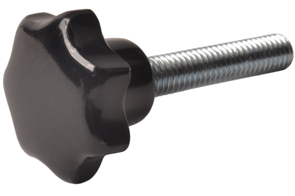 Anhängershop Sterngriff Bakelit 25 mm (M6x30 mm)