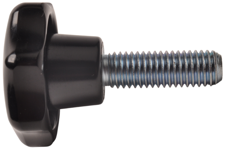 Anhängershop Sterngriff Bakelit 40 mm (M10x30 mm)