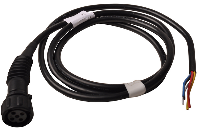 Aspock 5-poliger Aspock-Stecker mit 1,5-Meter-Kabel - links