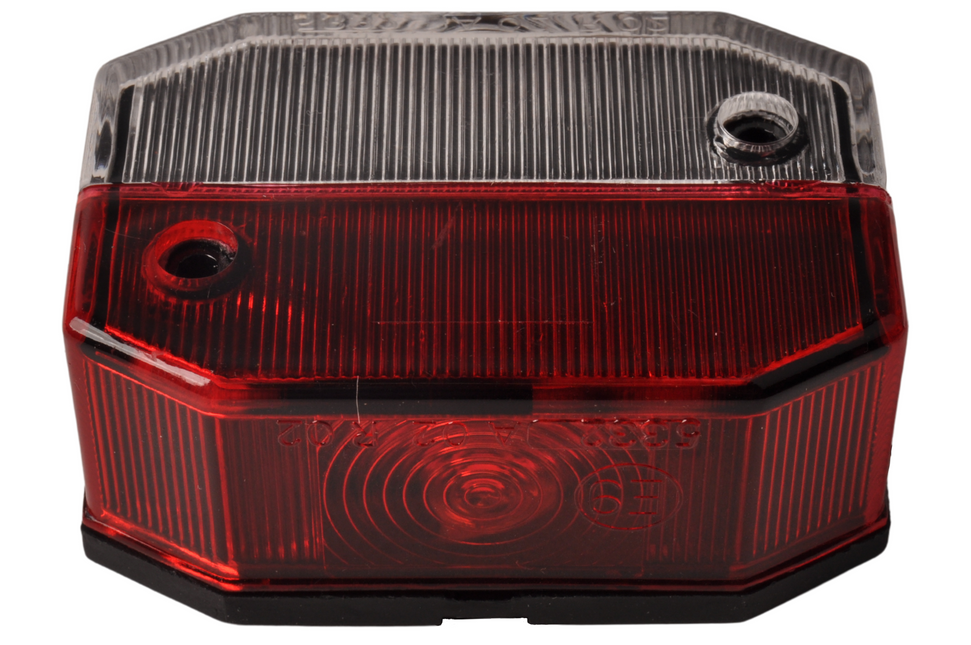 Aspock Aspock Flexipoint Begrenzungsleuchte rot/weiß - lose Tüllenverbindung