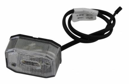 Aspock Aspöck Flexipoint Begrenzungsleuchte weiß mit 50 cm DC-Kabel