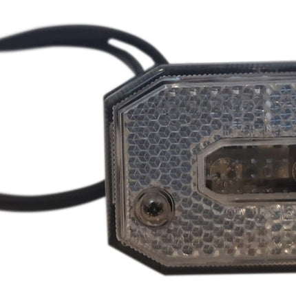 Aspock Aspöck Flexipoint Begrenzungsleuchte weiß mit 50 cm DC-Kabel