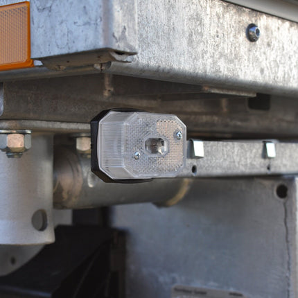 Aspock Aspöck Flexipoint Begrenzungsleuchte weiß mit 50 cm DC-Kabel