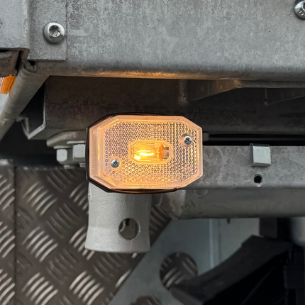 Aspock Aspöck Flexipoint Begrenzungsleuchte weiß mit 50 cm DC-Kabel