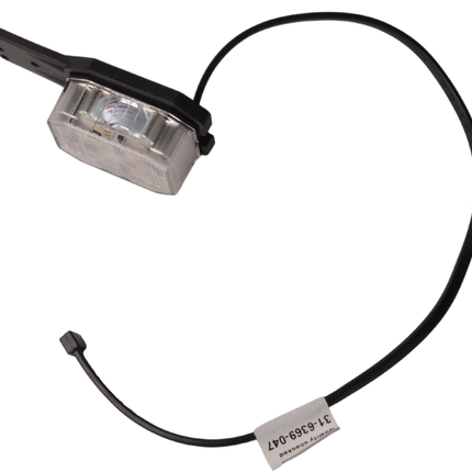 Aspock Aspöck Flexipoint LED links- Begrenzungsleuchte rot/weiß auf kleinem Gummihalter mit 0,5m Kabel