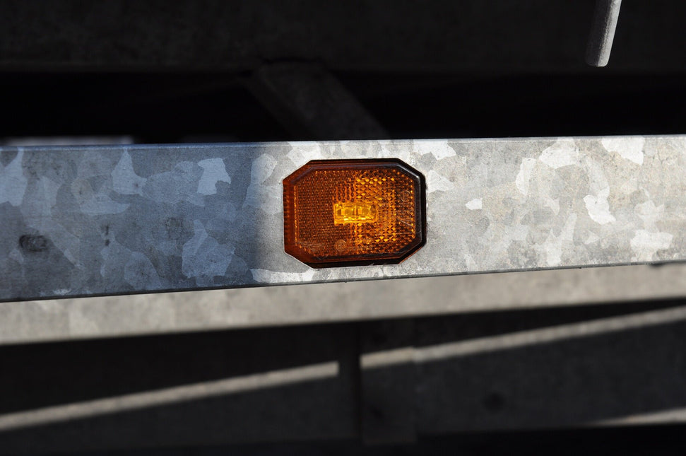 Aspock Aspöck Flexipoint - orange/gelbe Begrenzungsleuchte 50 cm Flachkabel - DC-Kabel