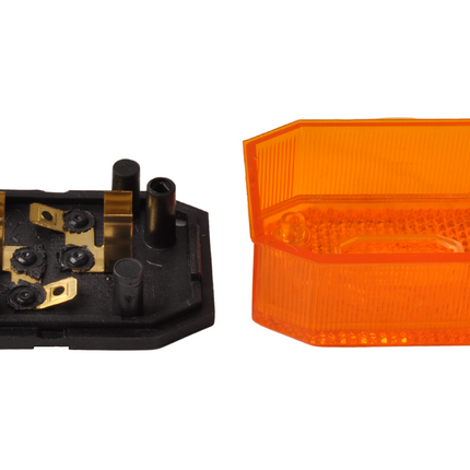 Aspock Aspöck Flexipoint - orange/gelbe Begrenzungsleuchte - lose Kabelverbindung - Glühlampe