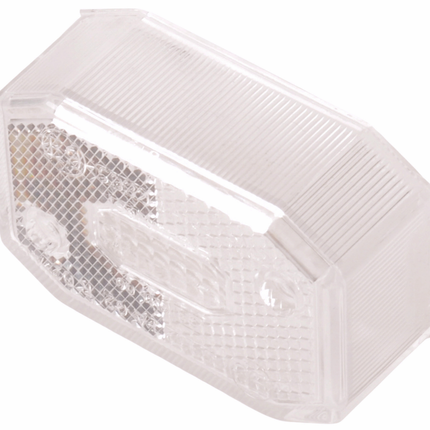 Aspock Aspöck Flexipoint Positionsleuchte - weiß - separates Glas/Ersatzglas/Kappe