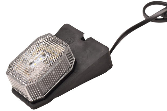 Aspock Aspöck Flexipoint - weiß - LED - 100 cm Flachkabel - auf Halterung