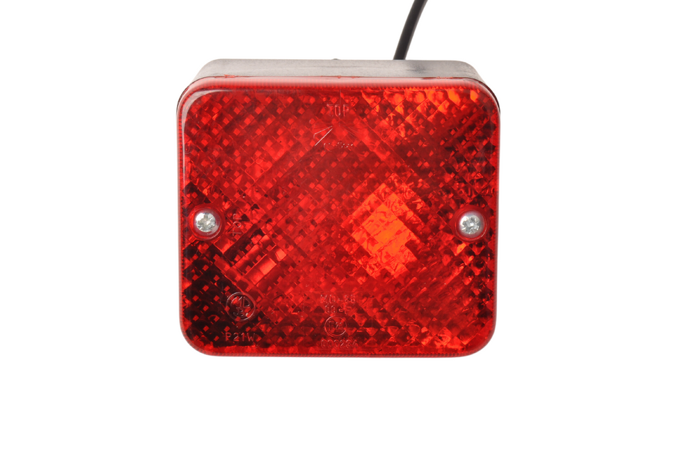 Aspock Aspock Fogpoint Nebelschlussleuchte mit Stecker - 85x75x55 mm - 2-poliger Stecker