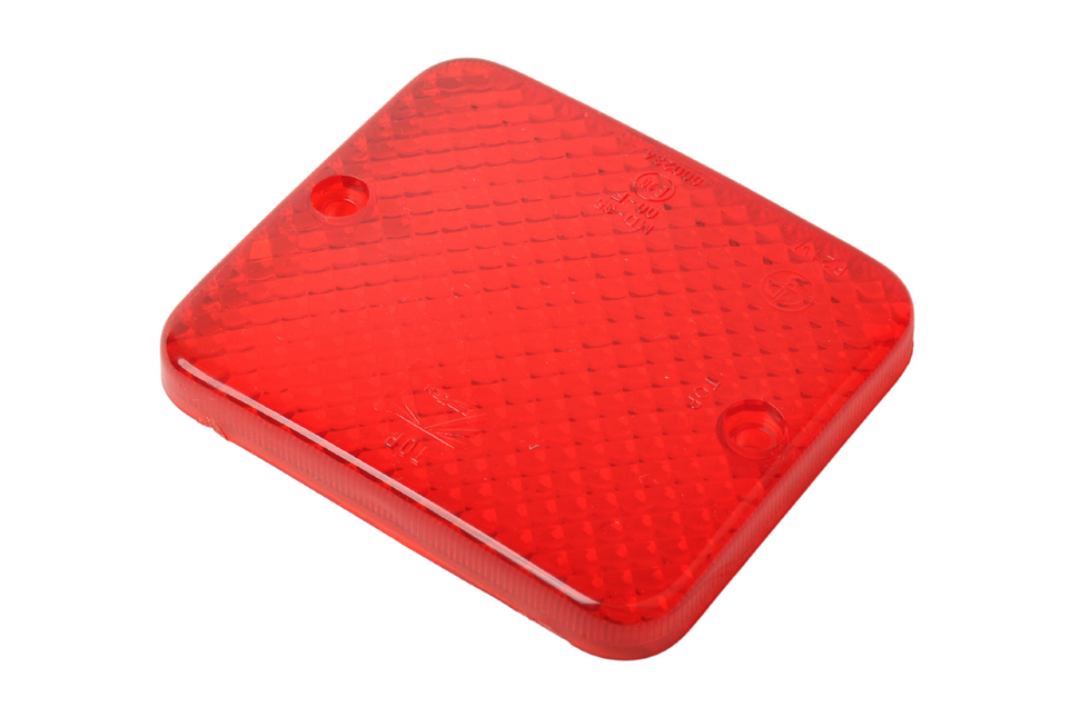 Aspock Aspöck Fogpoint - separates Glas - rot