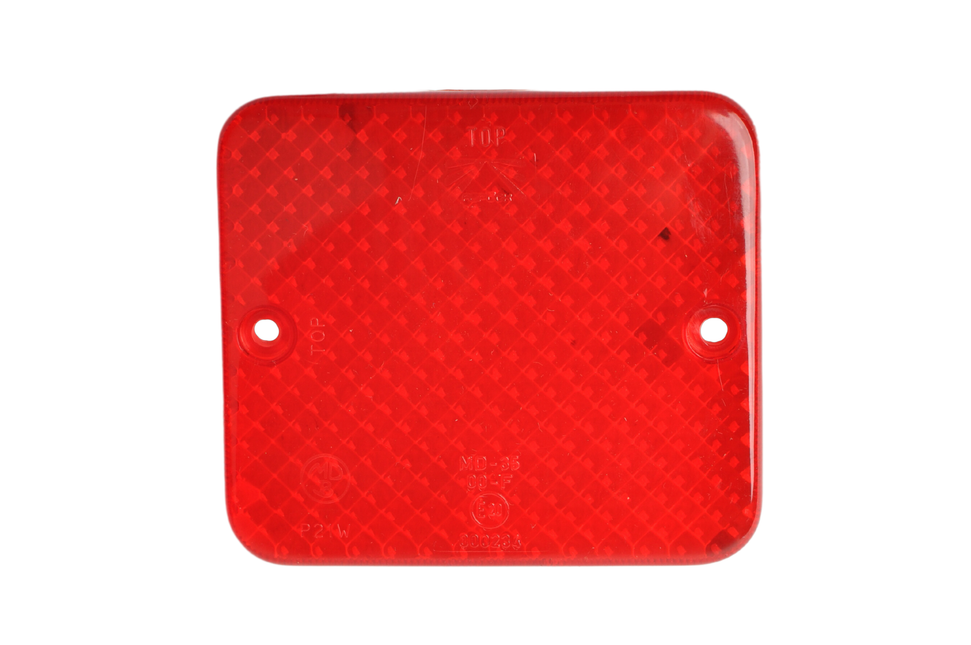 Aspock Aspöck Fogpoint - separates Glas - rot