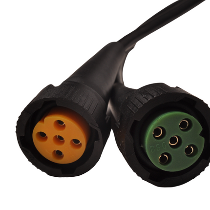 Aspock Aspöck Kabelsatz - 4 Meter lang - 13-polig - Anhängerkabel  mit 2x 5-poligem Stecker