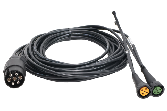 Aspock Aspöck Kabelsatz - 5 Meter - 7-polig - 2x 5-poliger Stecker - inklusive Abzweigungen