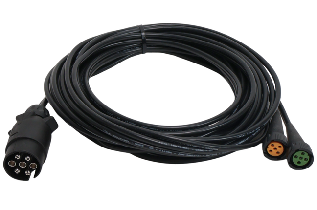Aspock Aspöck Kabelsatz - 7 Meter - 7-polig - 2x 5-poliger Stecker