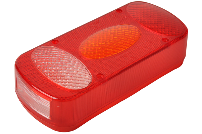 Aspock Aspöck Midipoint 2 - separates Glas - rechts - einschließlich Glas für Rückfahrscheinwerfer