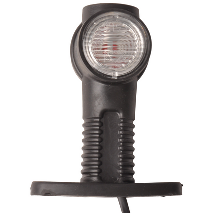 Aspock Aspock Superpoint 3 Begrenzungsleuchte LED - links/rechts - weiß/orange/rot - 1 Meter Flachkabel