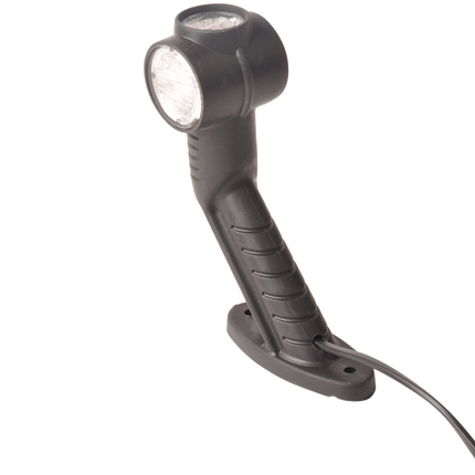 Aspock Aspock Superpoint 3 Begrenzungsleuchte LED - rechts - weiß/orange/rot - 1 Meter Flachkabel