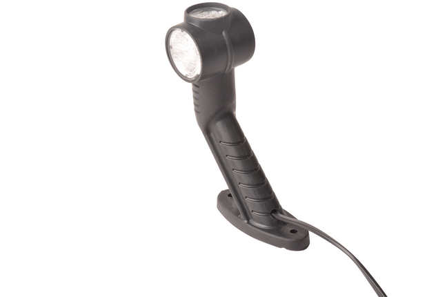 Aspock Aspock Superpoint 3 Begrenzungsleuchte LED - rechts - weiß/orange/rot - 1 Meter Flachkabel