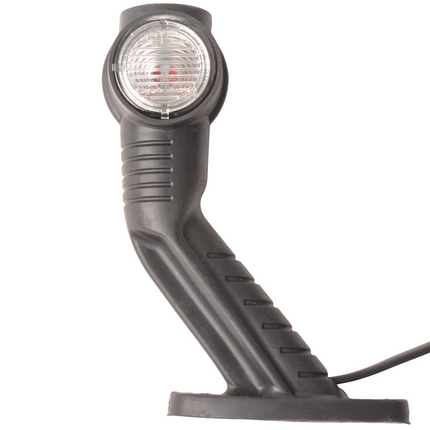 Aspock Aspock Superpoint 3 Begrenzungsleuchte LED - rechts - weiß/orange/rot - 1 Meter Flachkabel