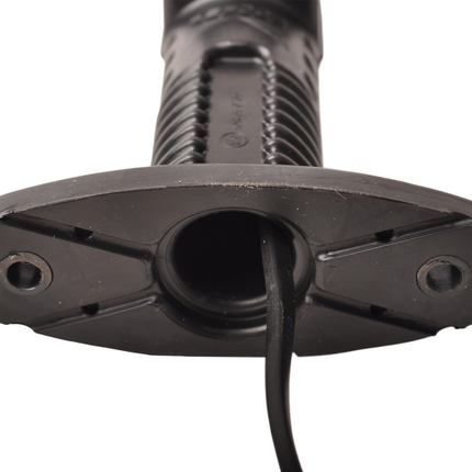 Aspock Aspock Superpoint 4 Begrenzungsleuchte kurz - links - weiß/rot/orange - LED - 100 cm Flachkabel - gerader Halter