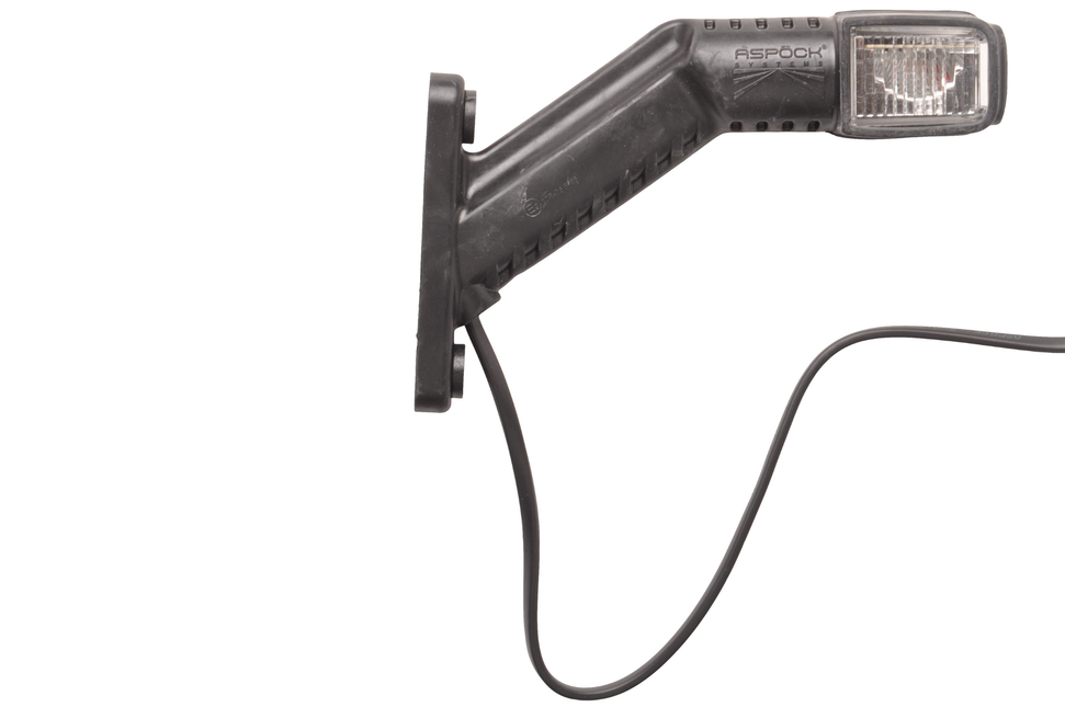 Aspock Aspöck Superpoint 4 Begrenzungsleuchte- rechts - weiß/rot/orange - LED - 100 cm Flachkabel