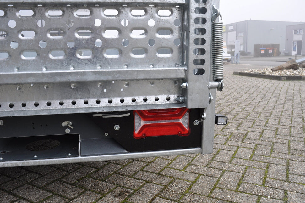 Aspock Aspöck Superpoint 4 Begrenzungsleuchte- rechts - weiß/rot/orange - LED - 100 cm Flachkabel