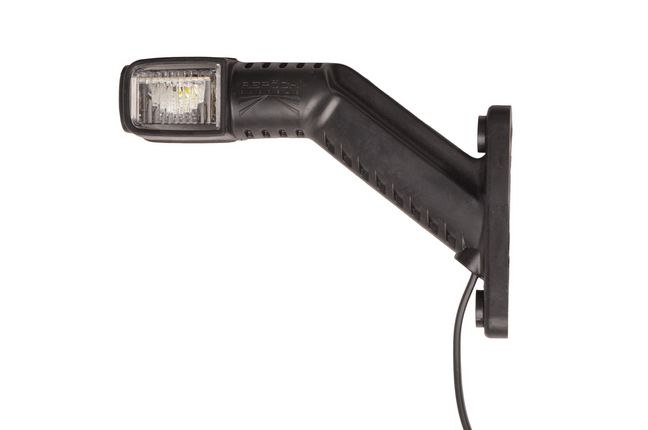 Aspock Aspöck Superpoint 4 - links - weiß/rot/orange - LED - 100 cm Flachkabel