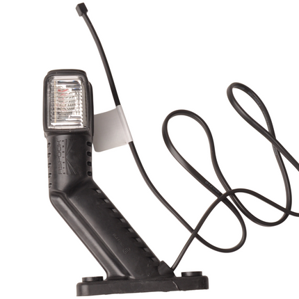 Aspock Aspöck Superpoint 4 - links - weiß/rot/orange - LED - 100 cm Flachkabel