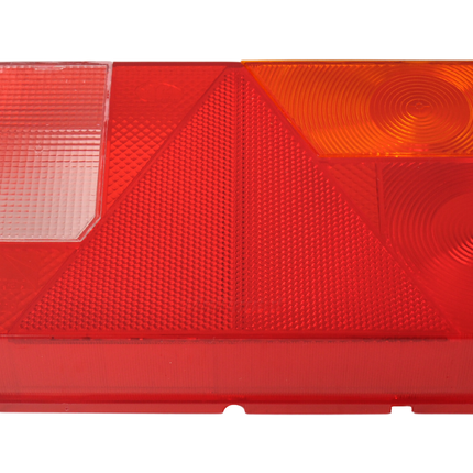 Aspock Einzelnes Glas für Aspöck Multipoint 1 - rechts - inklusive Rückfahrscheinwerfer