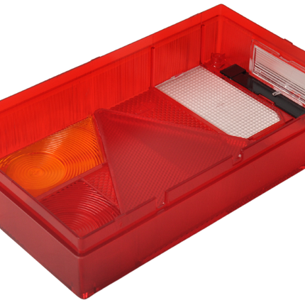 Aspock Einzelnes Glas für Aspöck Multipoint 1 - rechts - inklusive Rückfahrscheinwerfer