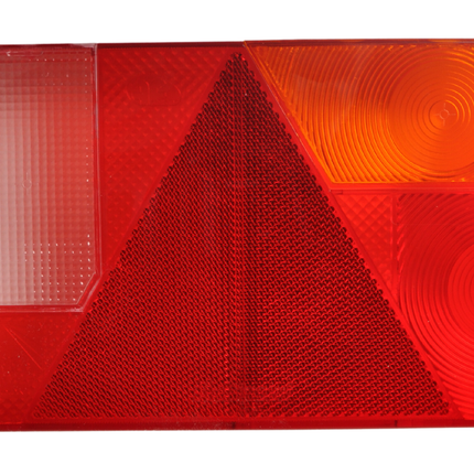 Aspock Einzelnes Glas für Aspöck Multipoint 1 - rechts - inklusive Rückfahrscheinwerfer