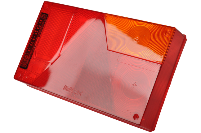 Aspock Einzelnes Glas für Aspöck Multipoint 1 - rechts - ohne Rückfahrscheinwerfer