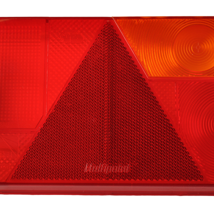 Aspock Einzelnes Glas für Aspöck Multipoint 1 - rechts - ohne Rückfahrscheinwerfer